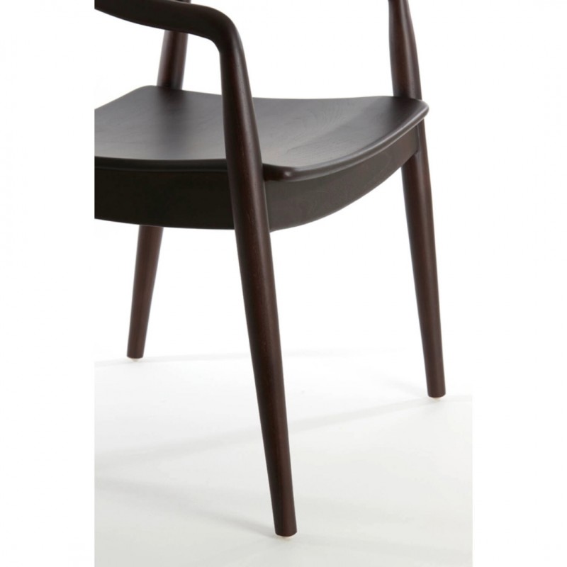 DINING CHAIR PLC WOOD BLACK - CHAIRS, STOOLS